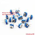 10Pcs- RM065 RM-065 VR 50K Ohm 503  Potentiometer Trimmer Trim Pot 50K Ohm 503 Trimpot Potentiometer Variable Resistor Top Adjustment Single Turn 6mm V/R Electrical Circuitry & Parts. 