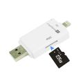 USB Flash Drive OTG SD TF Card Reader For Iphone and Ipad. 