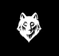 Wolf Head Decal sticker/wolfanvr Sticker & Decal for Car & Bike /Waterproof and Premium Quality)/ bike sticker/ Motorcycle stickers/ Decoration sticker for bike/modified sticker for bike. 
