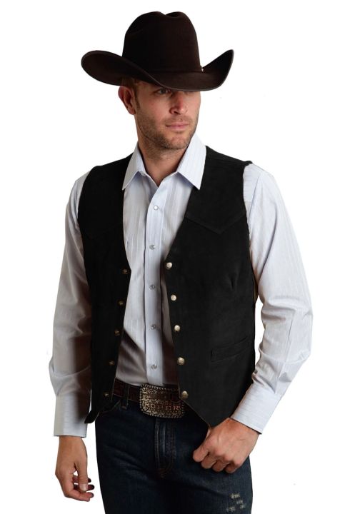 Men's%20Cow%20Leather%20Western%20Denim%20Suit%20Vest%20Steampunk%20Style%20Waistcoat%20Summer%20Party%20S-XXXL%20-%20Image%204