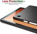 Samsung Galaxy Tab A7- SM-T500/SMT-505 (10.4 inch) Horizontal Flip Book Cover + Tempered Glass Protector for Samsung Galaxy Tab A7 10.4 Inch (2 in1 Combo).