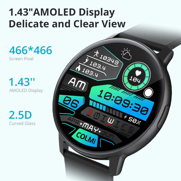 %E3%80%90NShisasN%E3%80%91COLMI%20i31%20Smartwatch%201.43''%20AMOLED%20Display%20100%20Sports%20Modes%207%20Day%20Battery%20Life%20Support%20Always%20On%20Display%20Smart%20Watch%20Men%20Women%20-%20Image%202