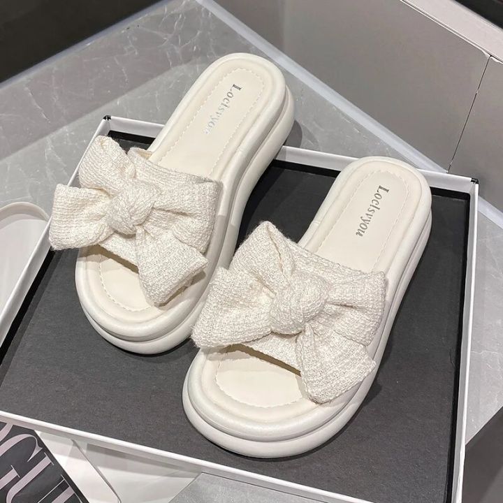 Bow%20Platform%20Women%20Slippers%20Summer%20Flats%20Flip%20Flops%20Shoes%202024%20New%20Fashion%20Dress%20Beach%20Sandals%20Walking%20Slides%20Female%20Zapatillas%20-%20Image%207