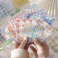 Panda Online 200 Sheets Grid Drive to Series Striped Memo Pad Self-adhesive Checkered Sticky Notes Album Diary Journal Decorative Scrapbooking. 