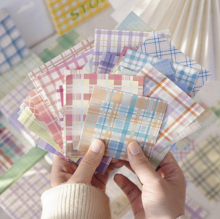 Panda%20Online%20200%20Sheets%20Grid%20Drive%20to%20Series%20Striped%20Memo%20Pad%20Self-adhesive%20Checkered%20Sticky%20Notes%20Album%20Diary%20Journal%20Decorative%20Scrapbooking%20-%20Image%202