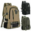 Men Canvas Large Backpack Rucksack Work Sports Travel Hiking Boys College Bag. 