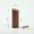 Natural Wood Wall Mounted Coat Hook Decorative Key Holder Hat Scarf Handbag Storage Robe Hanger Bathroom Rack HK-.