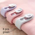 ABS 4Pcs/ Non Slip Gripper Round Shape Quilt Clips Fixer Needleless Cover Holder Fastener Bed Sheet Blankets Fastener Clips. 