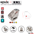 KOVIX KN1 Acid Proof 6mm Disc Look with 2 Key- Random Color Selection.
