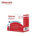 Sinocare Safe-Accu 2 Test Strips 25 PCS 1 Vial. 