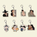 Korean BL Manga Painter Of The Night Anime Keychain Yeon Seung Ho Acrylic Key Chain Women Man Key Ring Bag Pendant. 