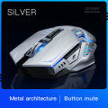 Vansen Wireless Mechanical Gaming Mouse Rechargeable Mouse 7 Button Mouse Macro for PC Laptop.
