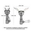 Titanium Stove Camping Stove Outdoor Stove Mini-stove Ultralight Pocket Gas Cooking Stove. 