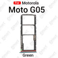 For Motorola Moto G05 Sim Tray Micro SD Card Slot with Sim Ejector Pin Replacement Parts.