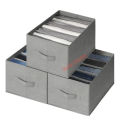 7Grids Large Cloth Organizer Box 3 Pcs Closet Storage drawer divider storage organizer Box. Material.