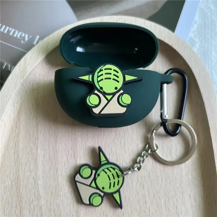 Diy%20Cartoon%20Silicone%20Earphone%20Case%20for%20Realme%20Buds%20T100%20/%20T300%20Headphone%20Dustproof%20Protector%20Sleeve%20Charging%20Box%20with%20Keychain%20-%20Image%207