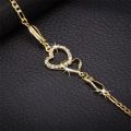 Fashion European and American Heart Shaped Wedding Dinner Wedding Dress Accessories Double Love Earrings Necklace Bracelet Gift. 