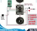 PAM8610 Amplifier + Bluetooth Module + 1 Pcs 7805 Combo DIY Project Kit Electronic Components Electronic Hobby Kit.