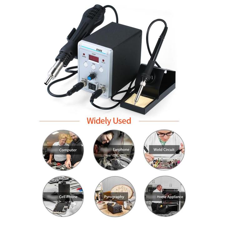 KOGEEK%20Soldering%20Station%208586%202%20in%201%20Hot%20Air%20SMD%20Rework%20Station%20220%20V%20Soldering%20Station%20Iron%20-%20Image%202