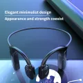 【3C VictoryEagle】Open Bone Conduction Headphones Wireless 5.0 HiFi Stereo Headset with Microphone Long Standby Waterproof Earphone for Running, Sports, Fitness, Gym.