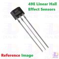 A Class 49E S49E OH49E SS49E Linear Hall Effect Sensors TO-92 3 Pins Sensor Element Switch For Electric Vehicle Motor Repair High Sensitivity Hall Sensor Linear Sensor. 