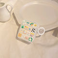 Cute Cartoon Pattern Case for Airpods1/2/3/ Pro/pro2 Protective Case Earphone Case Headsets Accessories Silicone Anti Falling Protective Case Apple AirPods Pro, AirPods 3, AirPods 4, AirPods 5.