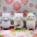 【Innovative】 squeeze squishy Mochi Soft Release Stress Toys Animal Squishy Decompression toys Seal Octopus Rabbit #N20.