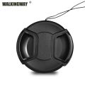 Walkingway Lens Cap Holder 43/49/52/55/58/62/67/72/77/82mm Center Pinch Snap-on Cap Cover Lens Cap Protective Lens Protector. 