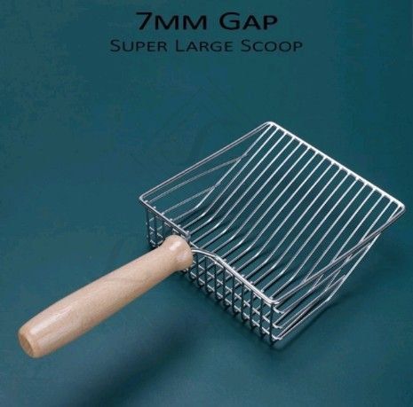 Cat litter scoop Metal shovel sand large size/ Premium stainless