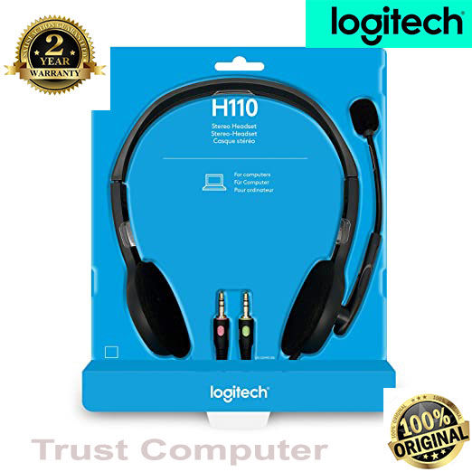 Logitech%20H110%20Wired%20Headset,%20Stereo%20Headphones%20with%20Noise-Cancelling%20Microphone,%203.5-mm%20Dual%20Audio%20Jack,%20PC/Laptop%20-%20Black%20-%20Headphone%20-%20Ear%20Phone%20-%20Image%202