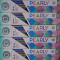 Doms C3 Pearly Pencil | Rubber Tipped Graphite Pencils | 10 Pieces Pack | Easy Sharpening Super Dark Pearly Pencil(10pc Pencil+1pc Sharpener in every packet). 