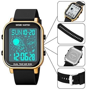 SKMEI%201971%20Men%20and%20Women%20Electronic%20Watch%20Multi-purpose%20Watch%20Fashion%20Simple%20Style%20Waterproof%20Watch%20For%20Men%20and%20Women%20-%20Image%203
