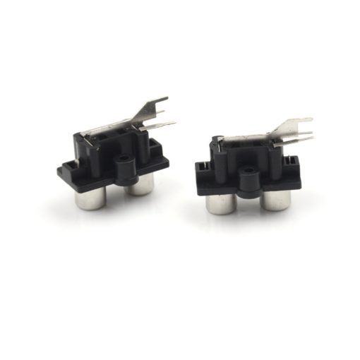 PCB%20Mount%20%20Jack%20AV/RCA%20Socket%202%20Position%20Female%20Connector-5Pcs%20-%20Image%204