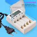AA AAA 4 Slots Battery Charger 110V 220V Ni-Cd Fast Charging Rechargeable Smart US / EU Plug for 1.2V Battery Charging. 