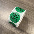 500Pcs QC PASS Adhesive Labels Factory QC Sticker QC Quality Inspection Sticker 1inch Round Seal Stickers Business Supplies.
