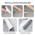 New Household Cleaning Brush Adjustable Long Handle Floor Brush Kitchen Magic Broom for Washing Windows Tile Corner Gap Toilet Tools. 