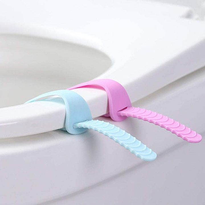 Toilet Seat Cover Lifter Handle Silicon Soft