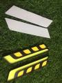 2PCS Car LED Bumper Strip COB Daytime Running Light DRL Yellow Turn Signal Lamp. 