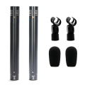 1 Pair C02 Pen-Shaped Condenser Microphone Shockproof Clip B.