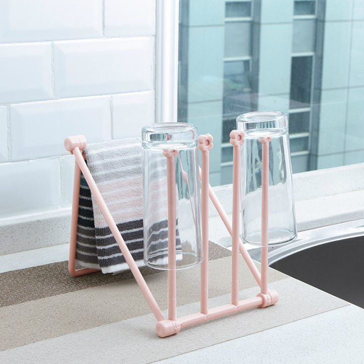 Free%20Standing%20Towel%20Rack%20Holder,%20Dishcloth%20Hanger,%20Hand%20Towel%20Stand,%20Kitchen%20Rag%20Drying%20Stand%20Folding%20Rack%20Kitchen%20Storage%20-%20Image%202