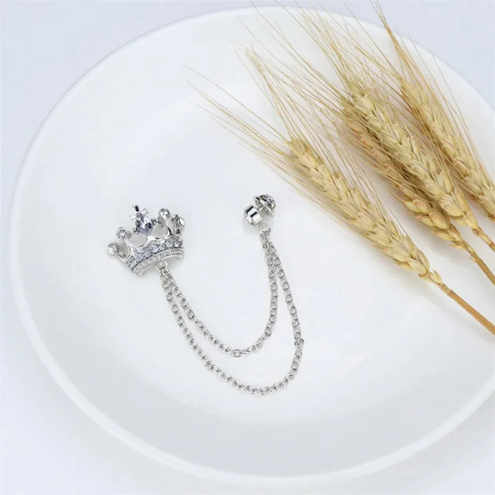 Crown%20Brooch%20Korean%20British%20Style%20Chain%20Crown%20Brooch%20Suit%20Tassel%20Chain%20Lapel%20Pin%20Badge%20Retro%20Men%20Accessories%20Wedding%20Banquet%20-%20Image%205