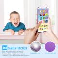 【KuaKe Mall】(New) educational kids phone smart phone toys with USB port touch screen English learning educational.