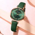 2022 Ladies Wrist Watch Green White Blue Curren Watch Women's Quartz Leather Wrsitwatches Fashionable Classic Clock Montre Femme.