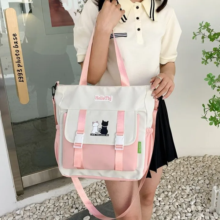 College%20style%20big%20bag%20women's%20bag%20student%20large%20capacity%20class%20commuting%20shoulder%20bag%20make-up%20school%20bag%20casual%20crossbody%20bag%20men%20-%20Image%203