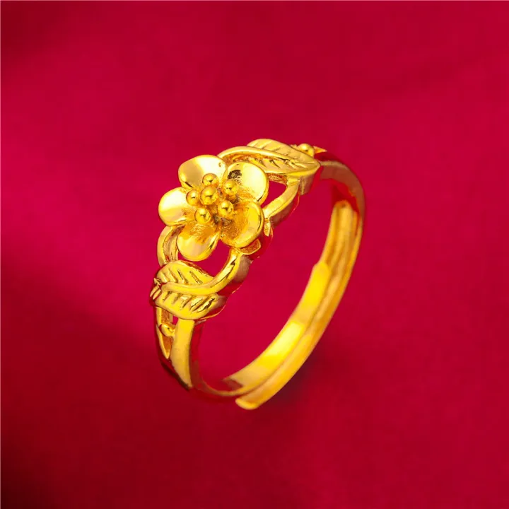 Vietnamese%20Sand%20Women's%20Electroplated%20Imitation%20Gold%20Jewelry%20Products%20Night%20Market%20Ring%20-%20Image%206