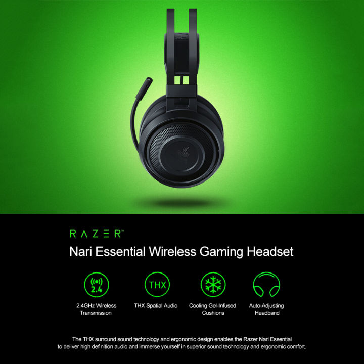 Razer%20Nari%20Essential%20Wireless%20Gaming%20Headset%202.4GHz%20Wireless%207.1%20Surround%20Sound%20Earphone%20Replacement%20for%20PC,%20PS4,%20Mac%20-%20Image%204