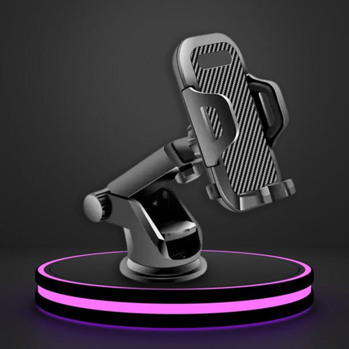 Plastic black long neck car mobaile phone holder with mobail holder cz 3115 ( havy duty)