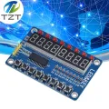 【happy one】TM1638 Module Key Display For Arduino 8-Bit LED 8-Bit in. 