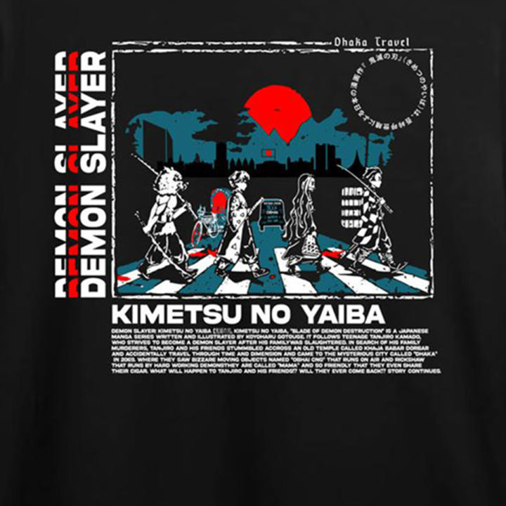 Anime%20Demon%20Slayer%20T-Shirt%20Kimetsu%20No%20Yaiba%20Black%20T%20Shirt%20Cotton%20Fabric%20-%20Easy%20to%20maintain%20Casual%20Tops%20Anime%20fans%20-%20Image%204