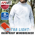 Ultra-Light Rainproof Windbreaker Jacket Breathable Waterproof Windproof for Women Men. 
